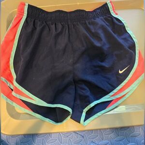 Nike Women's Dri-fit Tempo Shorts Size Small Blue And Pink
